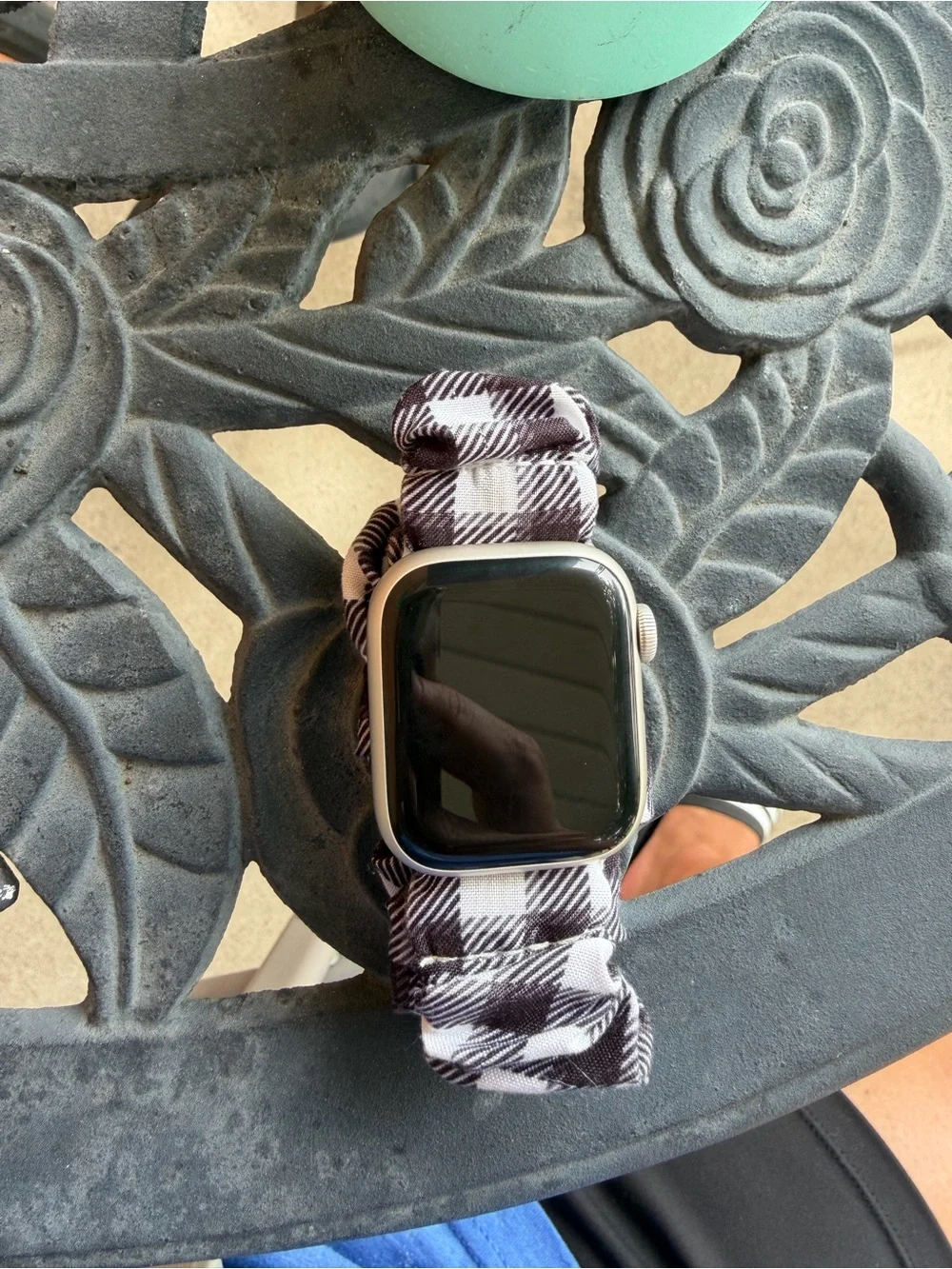 Apple watch shown